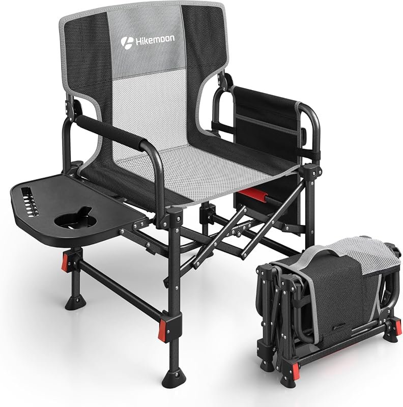HIKEMOON Folding Camping Director Chair