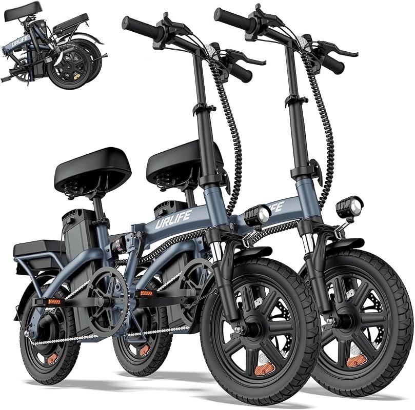 URLIFE 14-Inch Folding Electric Bike