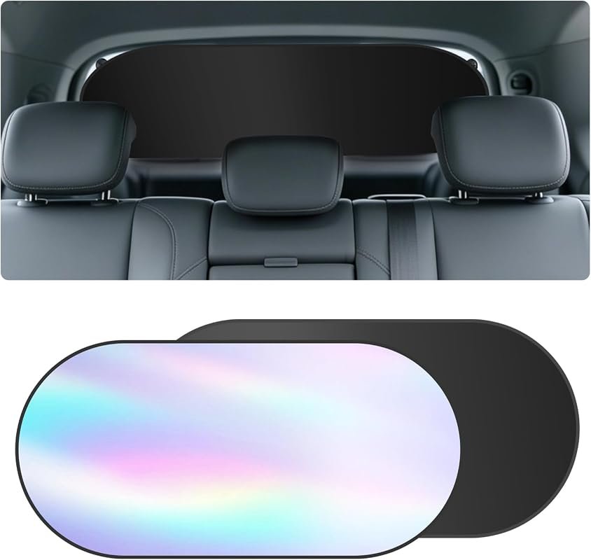 Foldable Car Rear Window Sun Shade with six suction cups