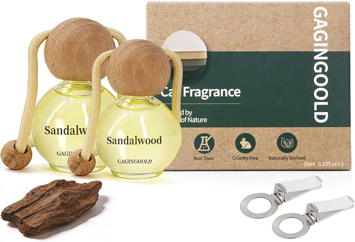 Sandalwood Hanging Car Air Freshener
