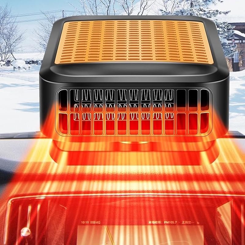 12V 200W portable car heater and defroster