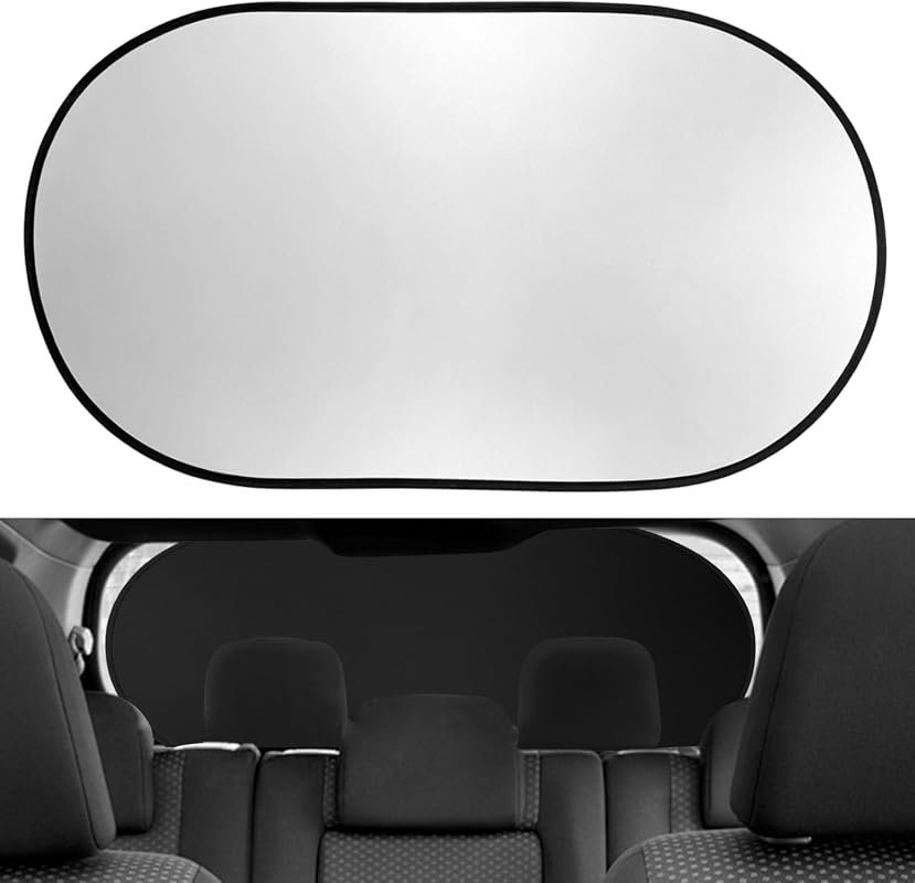 Car Rear Window Sun Shade with suction cups