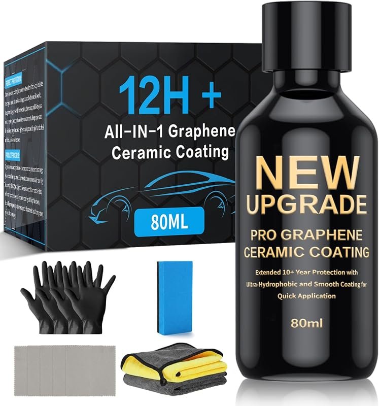 12H Advanced Graphene Ceramic Coating for Cars